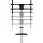 Aisens FT86TRE-197 Soporte de Suelo con Ruedas y Bandeja para DVD